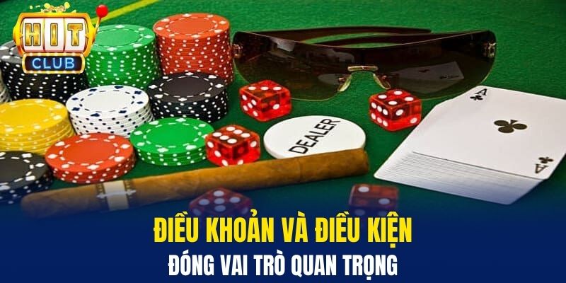 Điều khoản và điều kiện đóng vai trò quan trọng